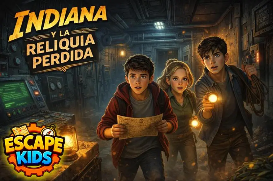 Escape Room Indiana y la reliquia perdida en A Coruña FLUX Kids