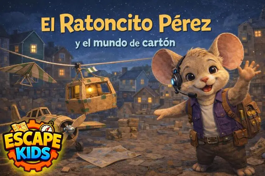 Escape Room infantil El Ratoncito Pérez en A Coruña FLUX Kids